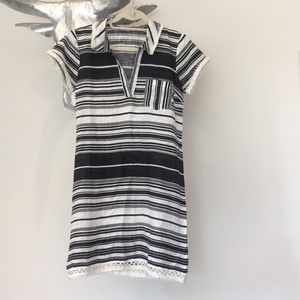 New Calypso stripped beach dress.